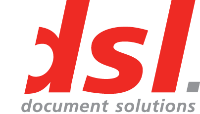 Logo - Photocopieurs & imprimantes, documents électroniques, DSL document solutions Luxembourg